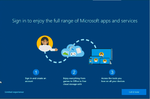 Sign in to enjoy the full range of Microsoft apps and services