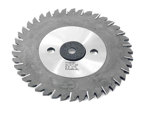 HSS Slitting Saw Blade 6in x 3/16in (152.4mm x 4.76mm)