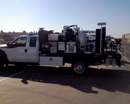 Utility Hydro-Vac Truck, Gas